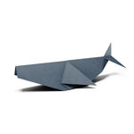 Origami Whale