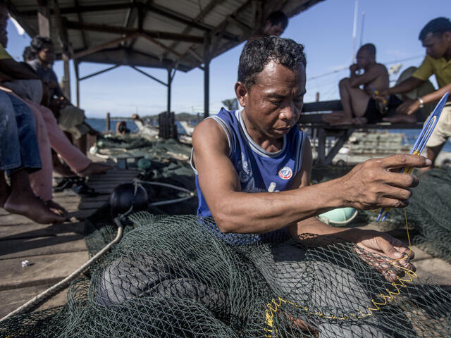 fixing net