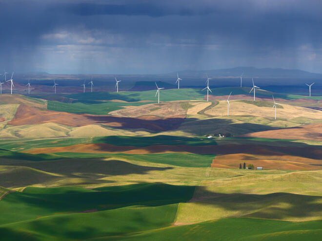 wind farm in United States