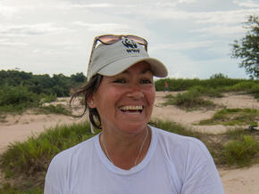 Smiling portrait of Lila Sainz