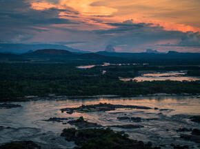 Orinoco River in Colombia